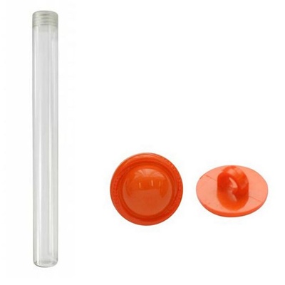 Пуговицы в тубе 57617, d=11.5 мм 36 шт. на ножке, 154 оранжевый