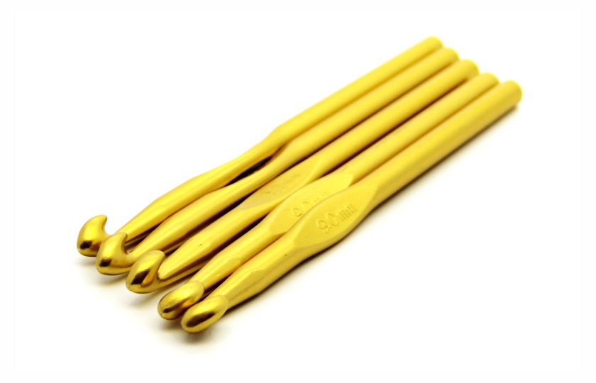 Крючок KAO/9.0 вязальный односторонний алюминиевый 9,0мм (5шт.)