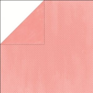 Бумага для скрапбукинга Bo Bunny текстурированная 31х31 см   (12FGD139 Фламинго)