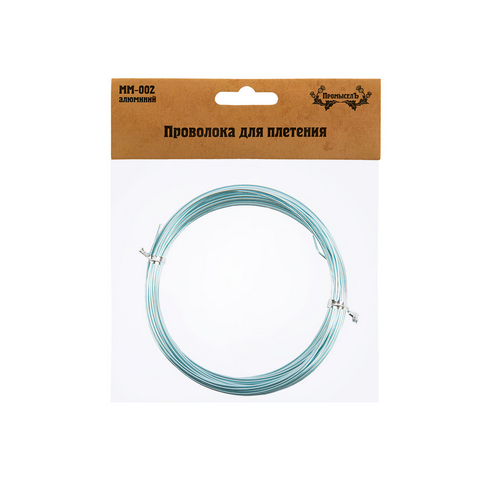 Проволока для плетения "Промысел" MM-002 d 1 мм 10 м №24 небесный
