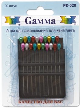 Иглы для квилтинга PK-20. сталь 20 шт