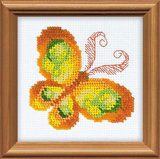 Набор для вышивания «Сотвори Сама» 1310 Топаз 10*10 см