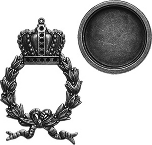 Заготовки для украшений «Regal Wreath - Silver» (Серебро)