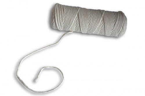 Шпагат хлопковый крученый 4 мм (Ванильный)  100м