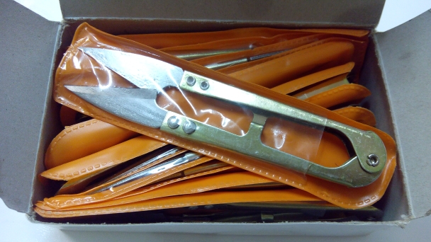 Ножницы ТС-805, 0330-6102 д/прорез.петель мет.(упаковка 12 шт)