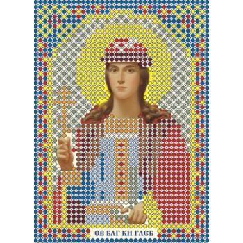 Набор РУССКАЯ СКАЗКА ММН-065 Св. благоверный князь Глеб, 8х11 см Набор РУССКАЯ СКАЗКА ММН-065 Св. благоверный князь Глеб, 8х11 см