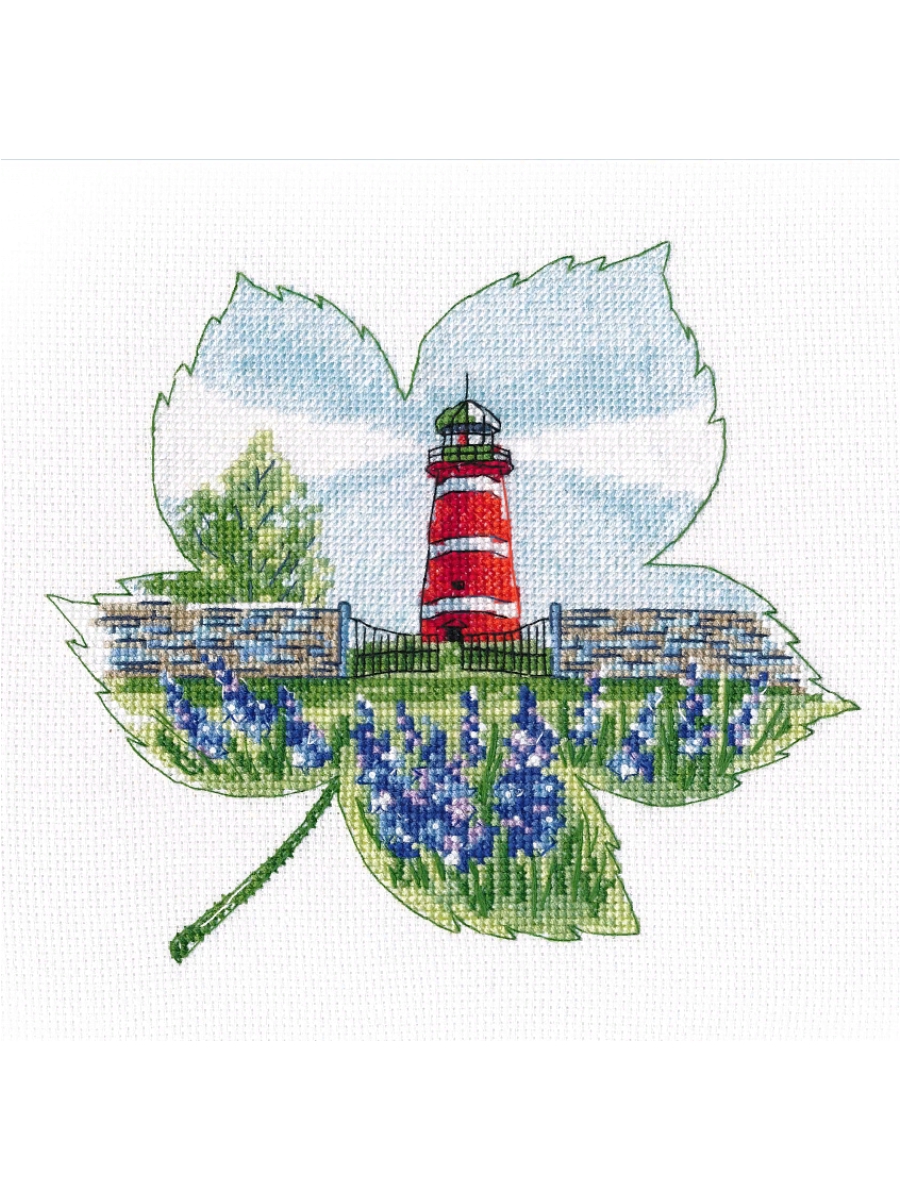 Набор для вышивания «Овен» 1270 "Маяк Нарсхольмена",17*16 см.
