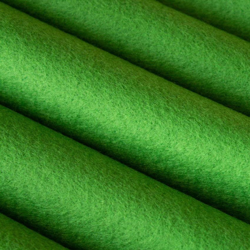 Набор декоративного фетра, 1,00 мм; 22 см х 30 см (5 листов, зеленая трава)