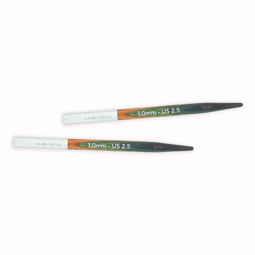 Спицы деревянные съемные Mini 5 см Symfonie2 KnitPro, 3.00 мм 55340