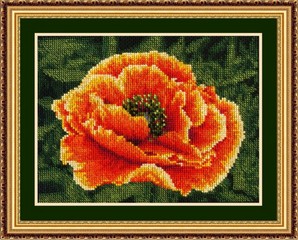 Пылающий мак. "Сделай своими руками"