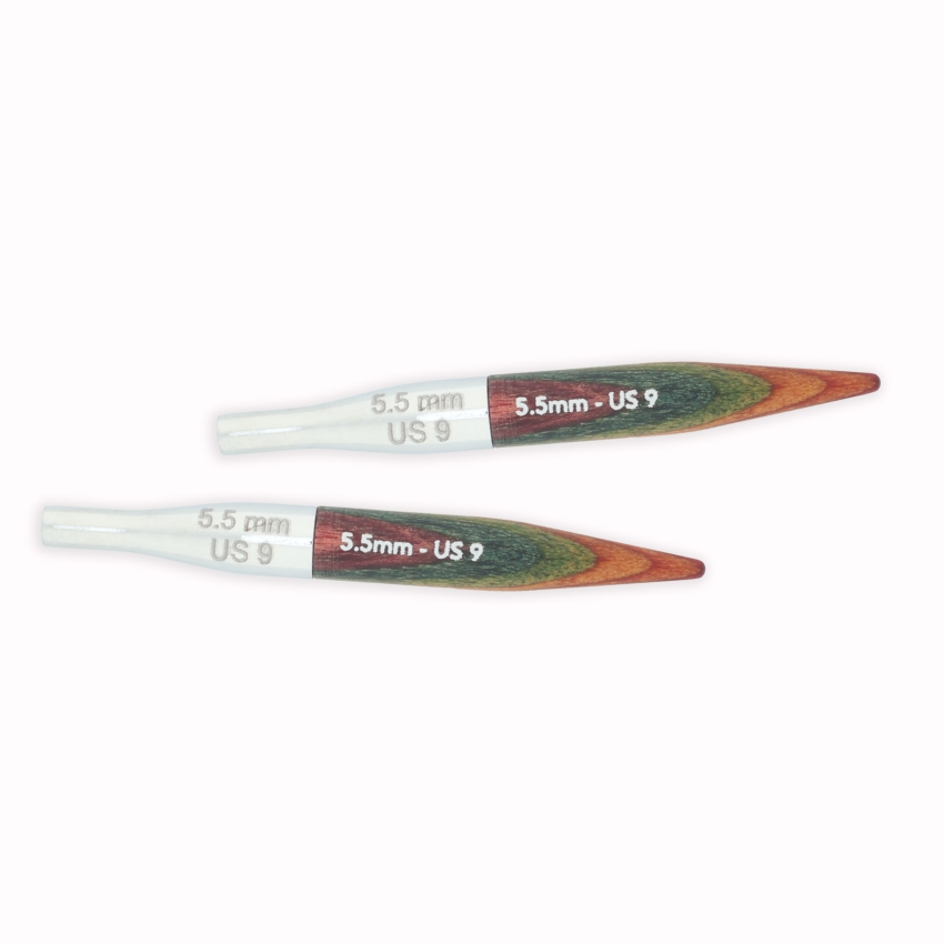 Спицы деревянные съемные Mini 5 см Symfonie2 KnitPro, 5.50 мм 55347