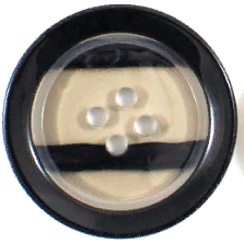 Пуговицы "Колибри" NE181 Blk 34L  72шт.