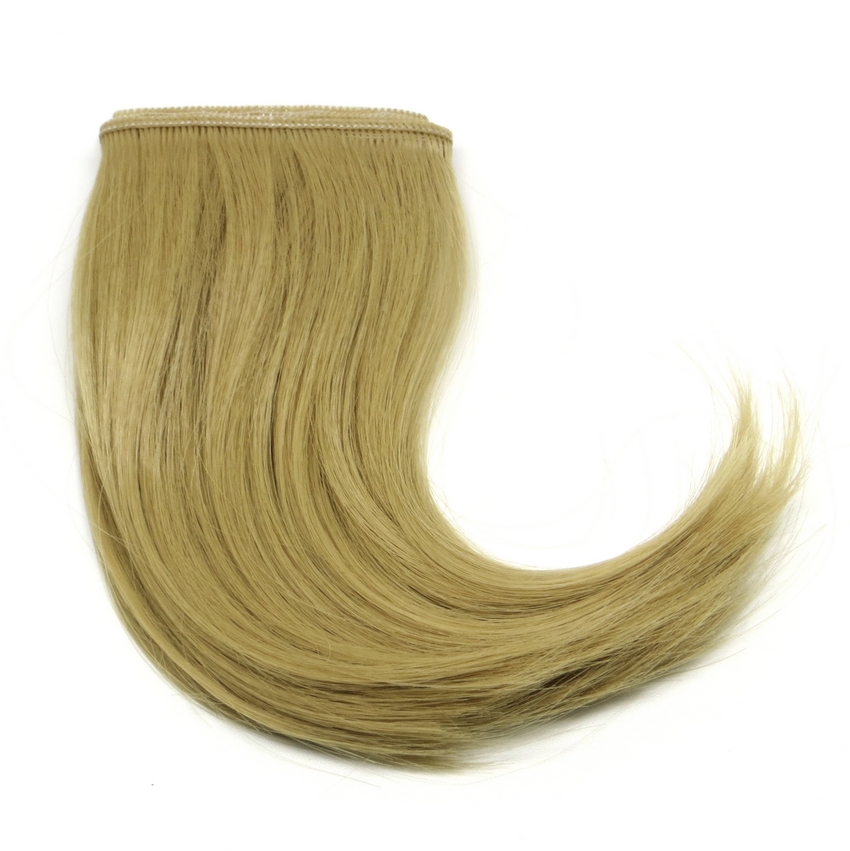 Трессы прямые для кукол TRP-02/15-005 "Рукоделие" 15 см х 100 см (цвет: медовый)