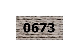 мулине "Gamma"  х/б 24 x 8 м 0673, серый