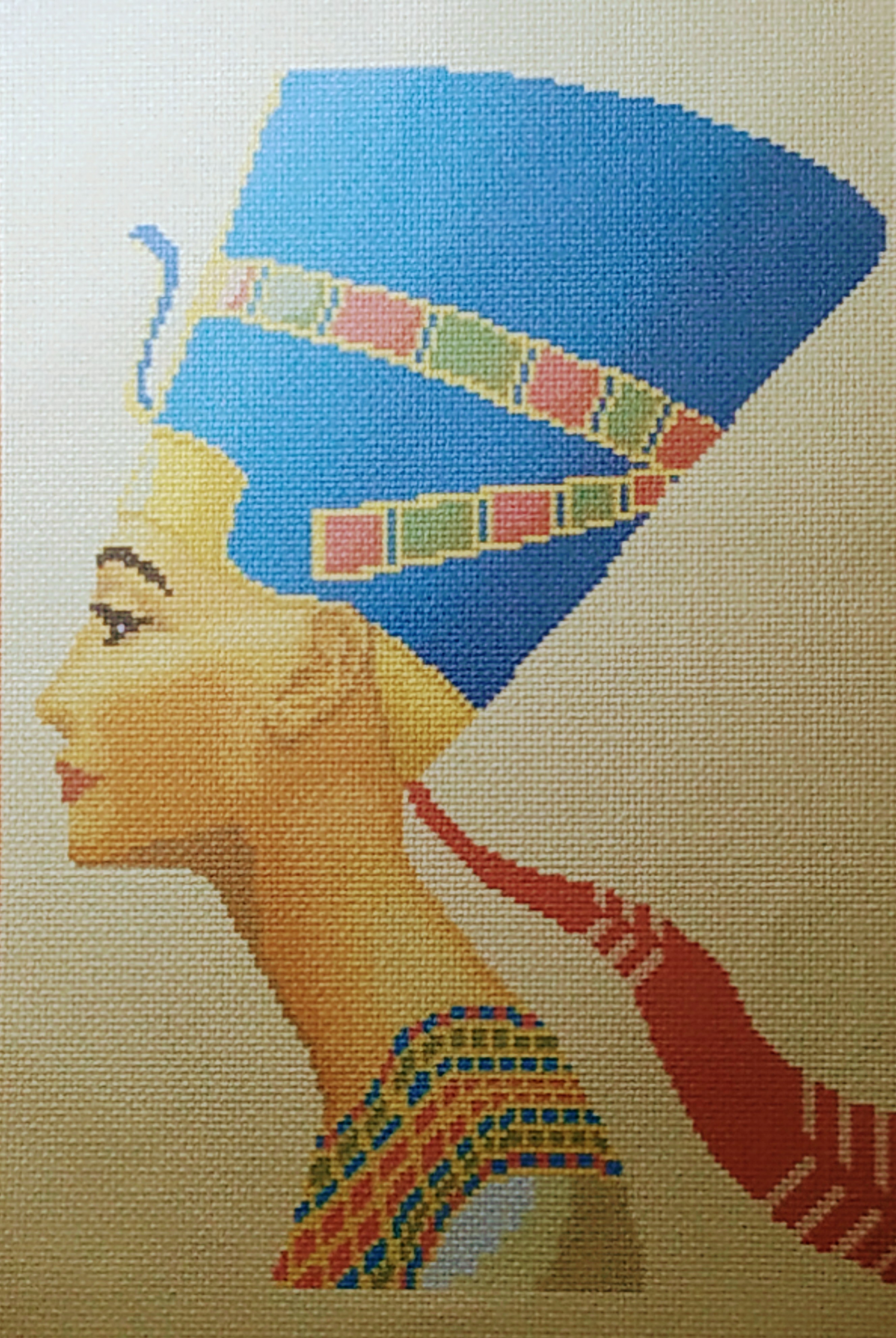 Рисунок на канве «Искусница» 802 Нефертити 25*37 см