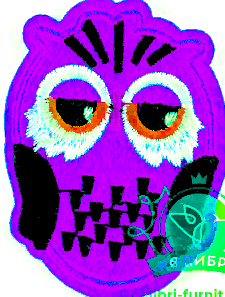 Термоаппликация LA112 Pink  68 х 50 mm. упак/5 шт