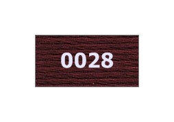 мулине "Gamma"  х/б 24 x 8 м 0028, бордовый