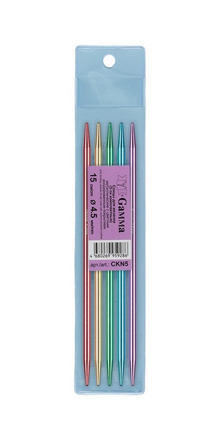 Спицы 5-ти компл. цветные CKN5 металл d 4.5 мм 15 см