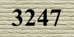 мулине "Gamma"  х/б 24 x 8 м 3247, серо-бежевый