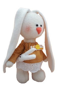 Набор для изготовления текстильной игрушки HAPPY HANDS МЗ-12 Горошинка, 22 см