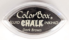 Штемпельная подушка "Кошачий глаз Chalk" (71435/темно-коричневый)