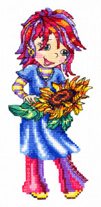 Набор для вышивания «Чудесная игла» 33-20 Солнечная улыбка