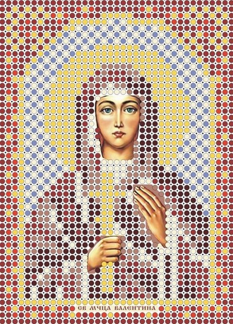 Набор РУССКАЯ СКАЗКА ММН-015 Св.Валентина,  8х11 см