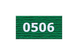 мулине "Gamma"  х/б 24 x 8 м 0506, т.зеленый