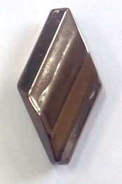 Бусы прозрачные/пластик/оплавленный (№0,55) в упак. 100 гр (металлик)