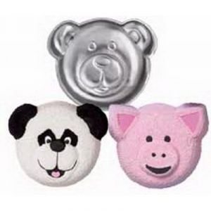 Метал. форма для выпечки "Голова животного"