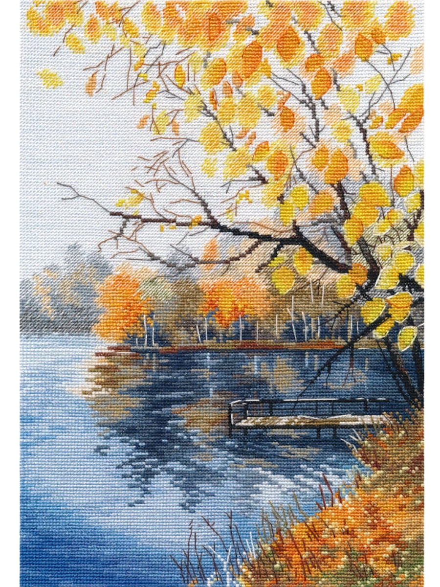 Набор для вышивания «Овен» 1372 Золотая осень,20*29 см