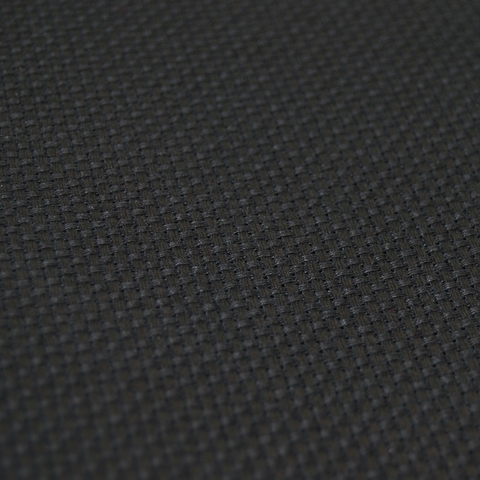 Канва №14 аппретированная  цвет черный 50 х 50 см