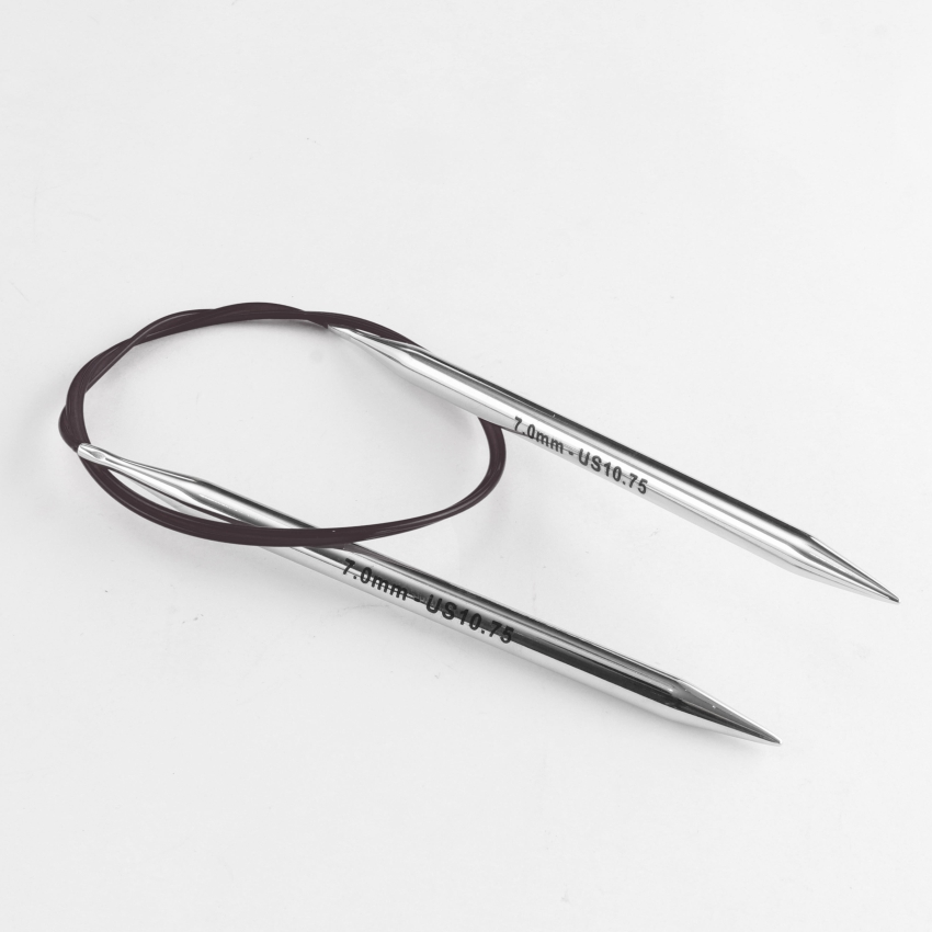 Спицы круговые латунные Nova KnitPro, 120 см, 7.00 мм 11373