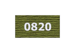 мулине "Gamma"  х/б 24 x 8 м 0820, хаки