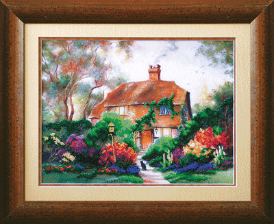 Набор для вышивания «Чарівна Мить» Б-567 Милый дом,38*28 см