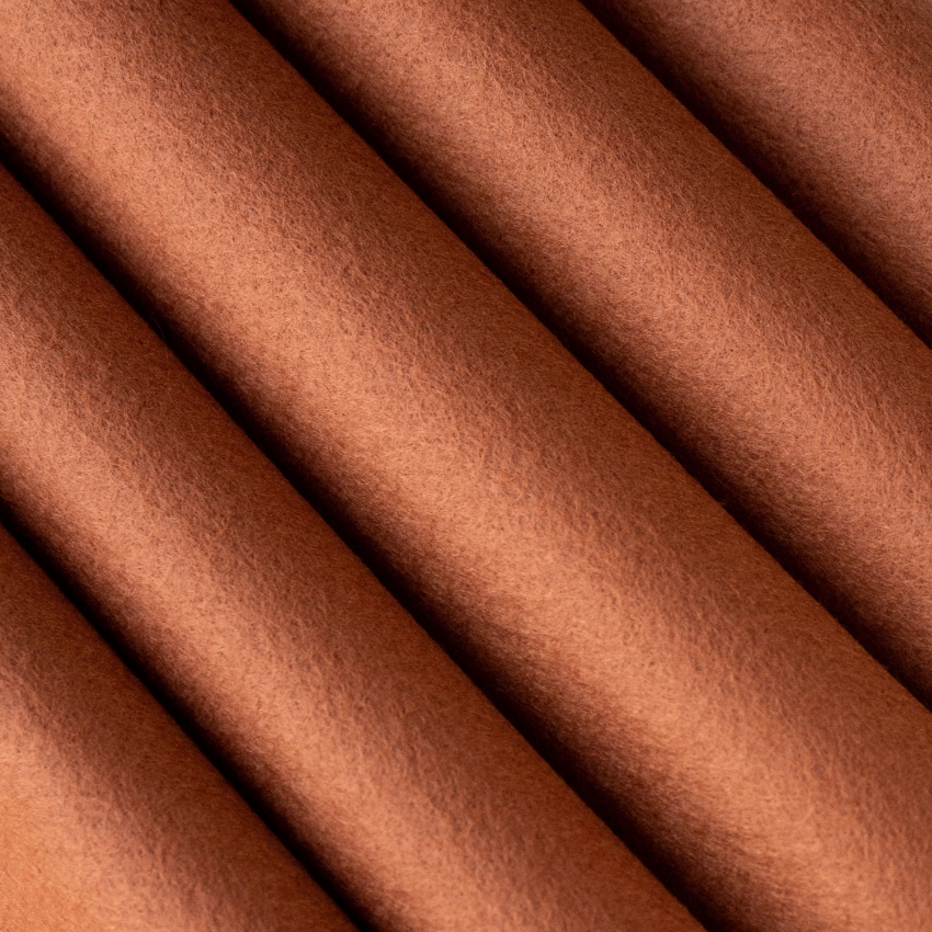 Набор декоративного фетра, 1,00 мм; 22 см х 30 см (5 листов, корица)