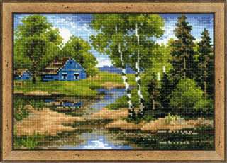 Набор для вышивания «Сотвори Сама» 1113 Летний домик,21х15 см