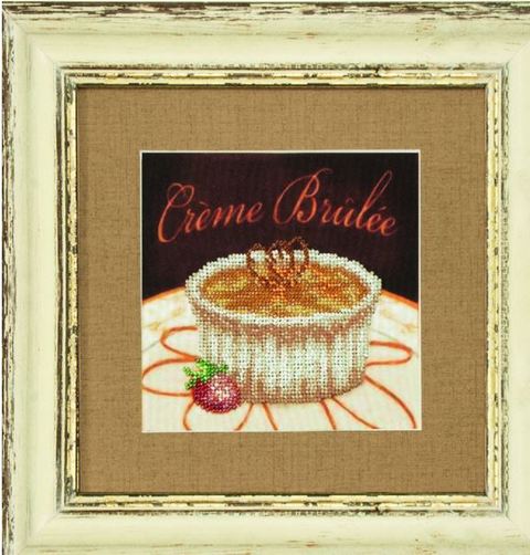 Набор для вышивания «Чарiвна Мить» Б-716 "Крем-брюле" 15*15 см.