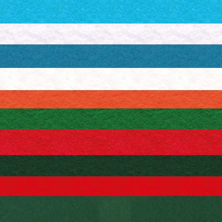 Набор декоративного  фетра FSR1.2 (N10)-24 1,2мм; 22см х 30см (10 листов, 10 цветов)