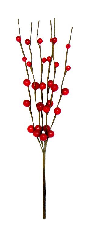 Декоративный букетик "Рукоделие" (красный), DKB203A