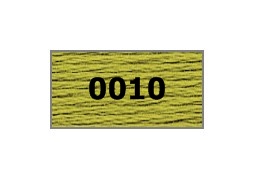 мулине "Gamma"  х/б 24 x 8 м 0010, оливковый