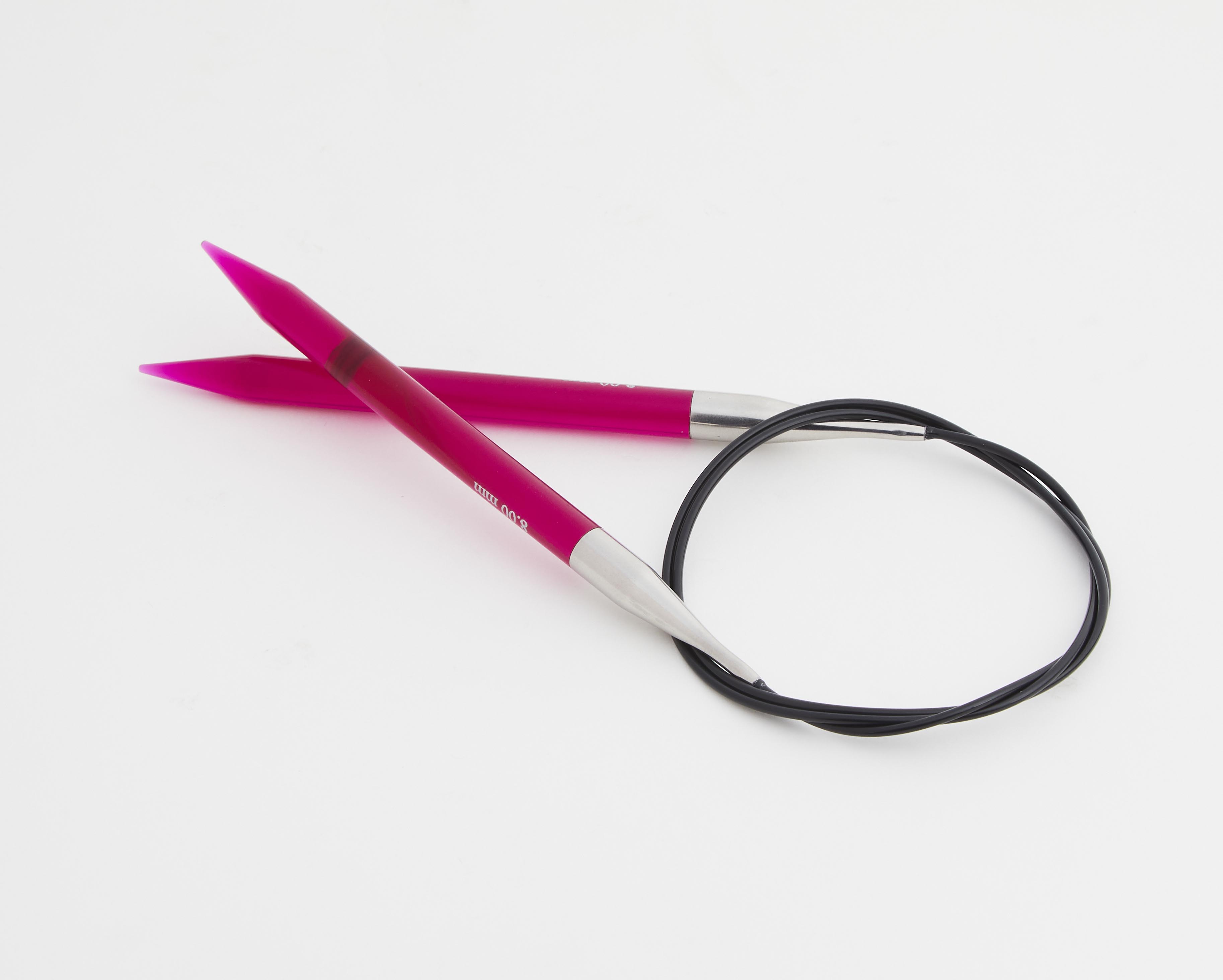 Спицы круговые акриловые Trendz KnitPro 80 см, 8,00 мм 51090