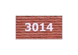 мулине "Gamma"  х/б 24 x 8 м 3014, т.розовый