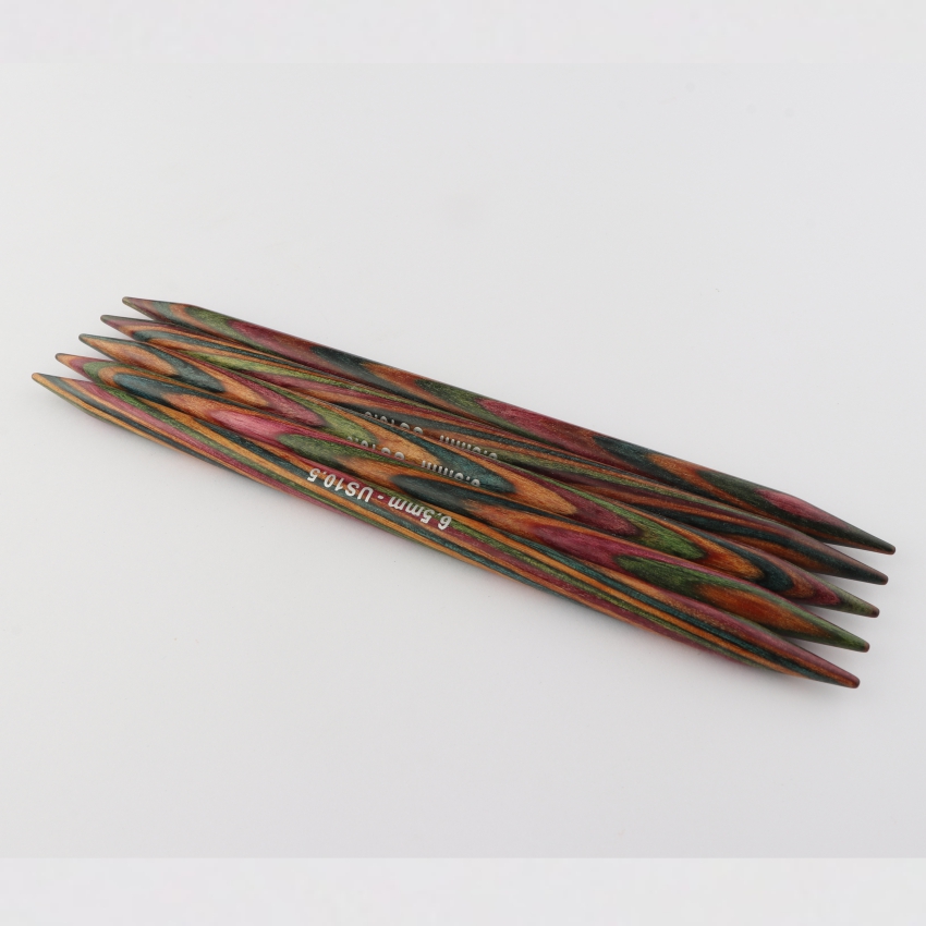 Спицы деревянные носочные Symfonie KnitPro, 20 см, 6.50 мм 20114