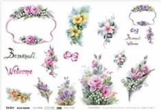 Бумага рисовая 50*70 R080N