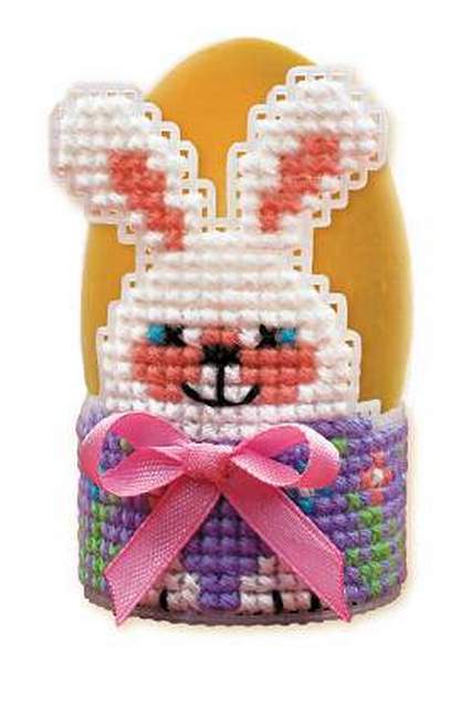 Набор для рукоделия «Сотвори Сама» 1531АС Подставка под яйцо. Зайка