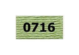 мулине "Gamma"  х/б 24 x 8 м 0716, фисташковый