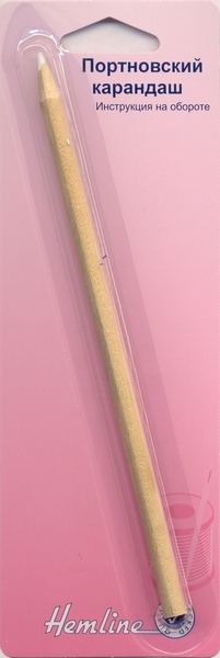 Карандаш "Hemline" 299.WHITE, портновский для светлых тканей, белый