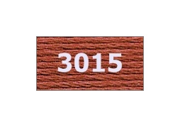 мулине "Gamma"  х/б 24 x 8 м 3015, т.грязно - розовый