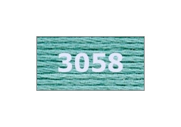 мулине "Gamma"  х/б 24 x 8 м 3058, бирюза